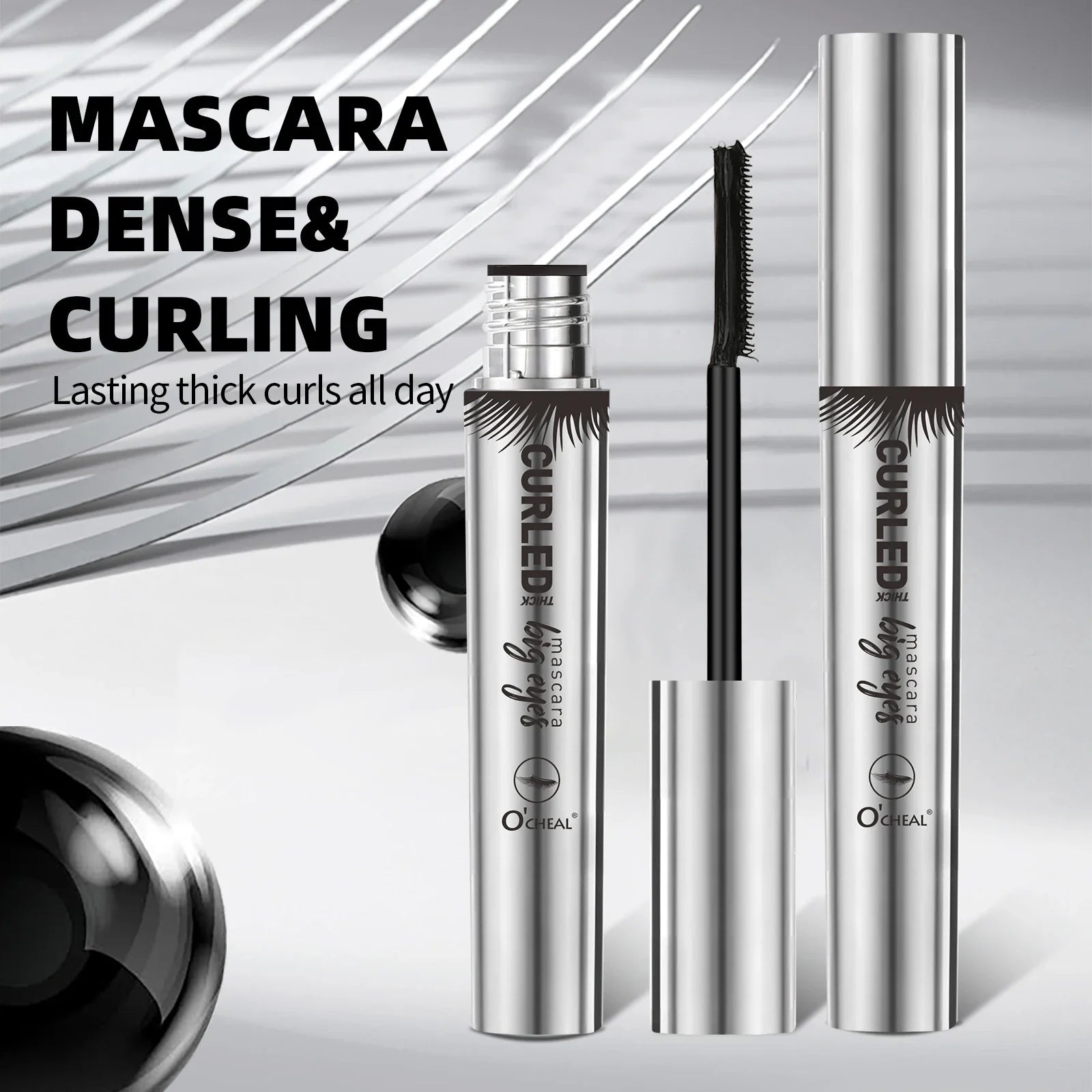 O‘cheal Mascara Black Lash Eyelash Brush 3D Silk Thick Curling Lengthening Eyes Lashes Beauty Makeup Cosmetics Extension Mascara - Image 40