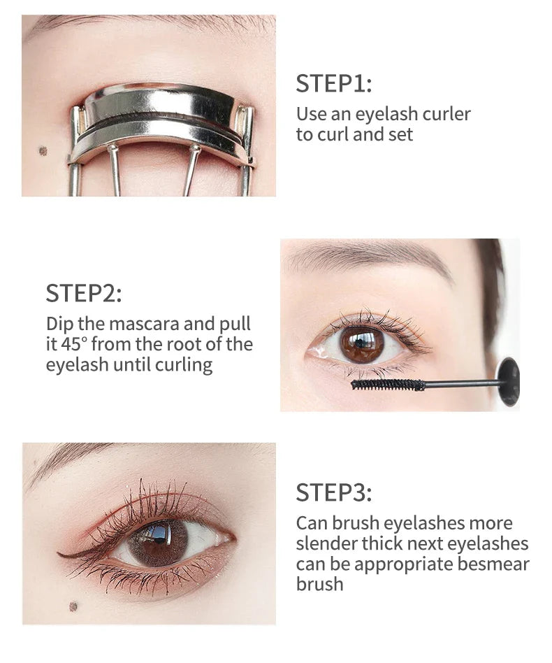 O‘cheal Mascara Black Lash Eyelash Brush 3D Silk Thick Curling Lengthening Eyes Lashes Beauty Makeup Cosmetics Extension Mascara - Image 31