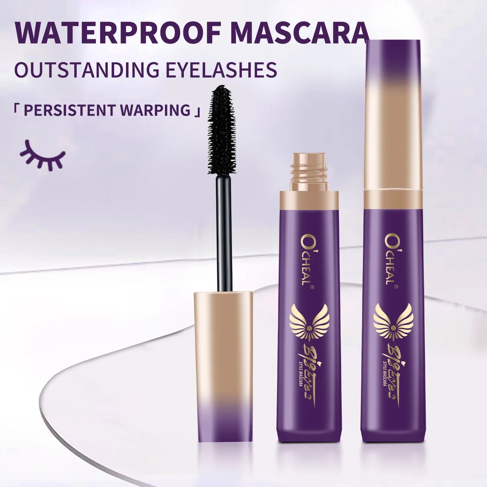 O‘cheal Mascara Black Lash Eyelash Brush 3D Silk Thick Curling Lengthening Eyes Lashes Beauty Makeup Cosmetics Extension Mascara - Image 48