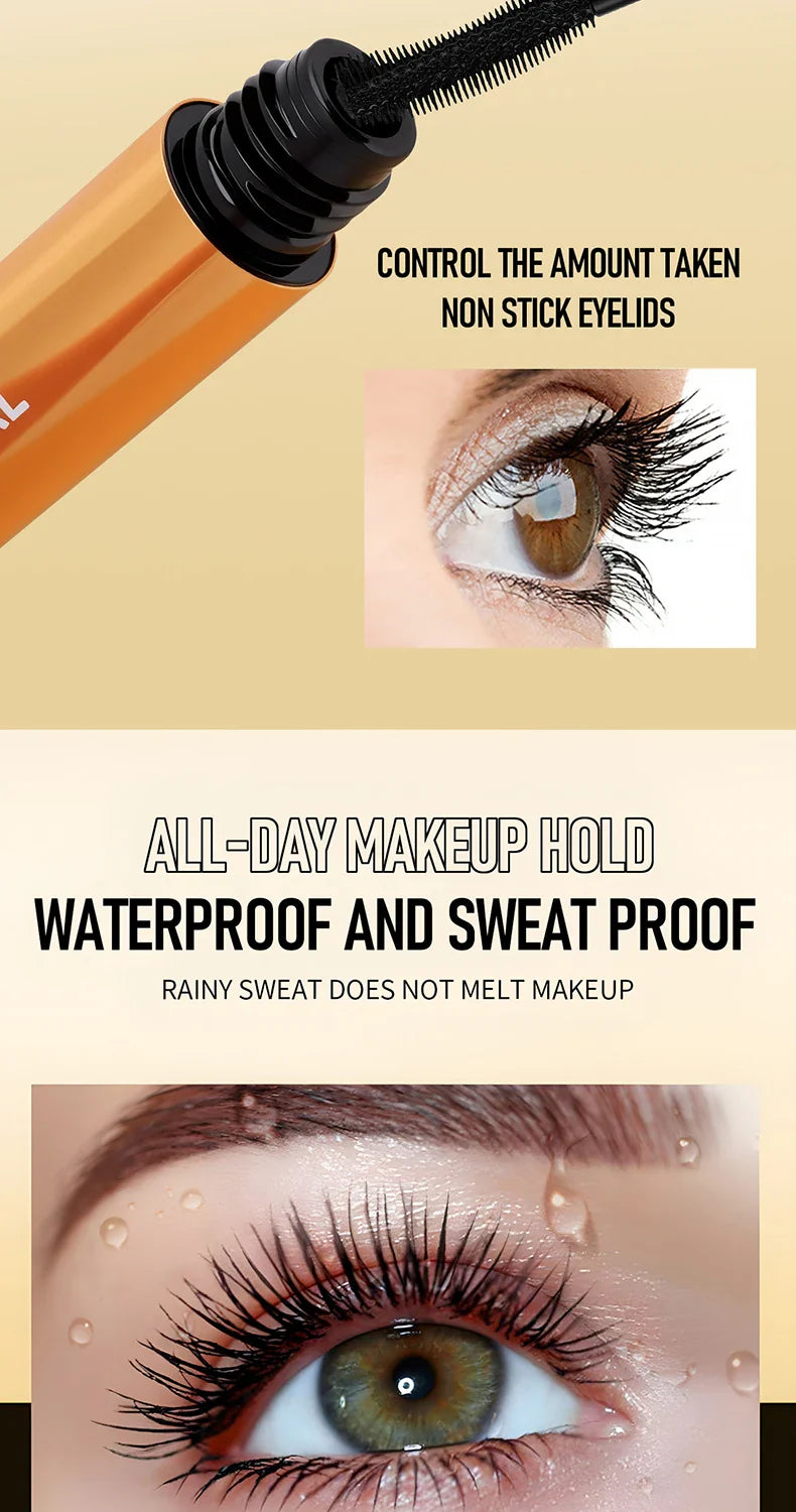 O‘cheal Mascara Black Lash Eyelash Brush 3D Silk Thick Curling Lengthening Eyes Lashes Beauty Makeup Cosmetics Extension Mascara - Image 12