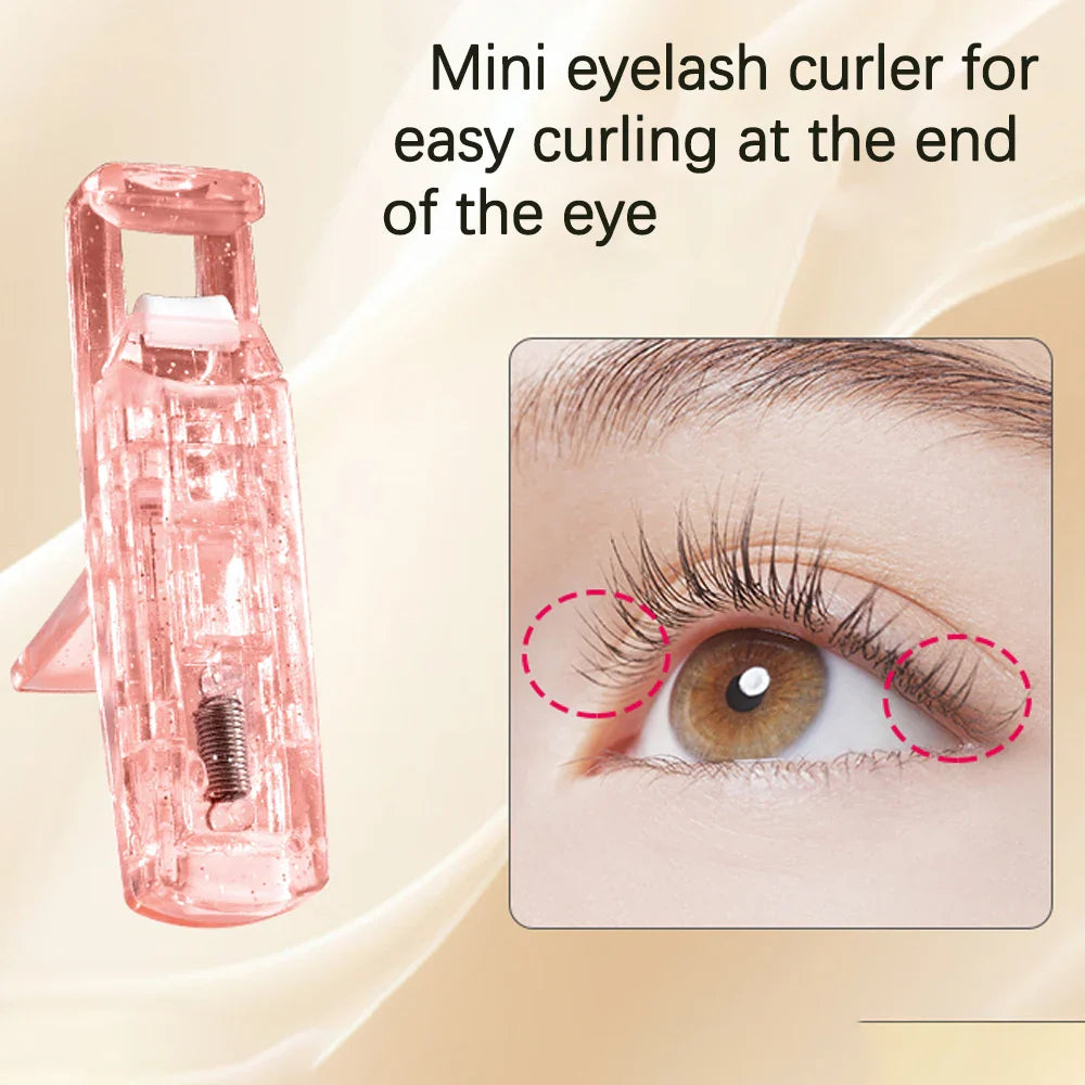 2pcs Professional Mini Eyelash Curler Portable Eye Lashes Curling Clips Cosmetic Make Up Beauty Accessories Eyelash Tools - Image 5