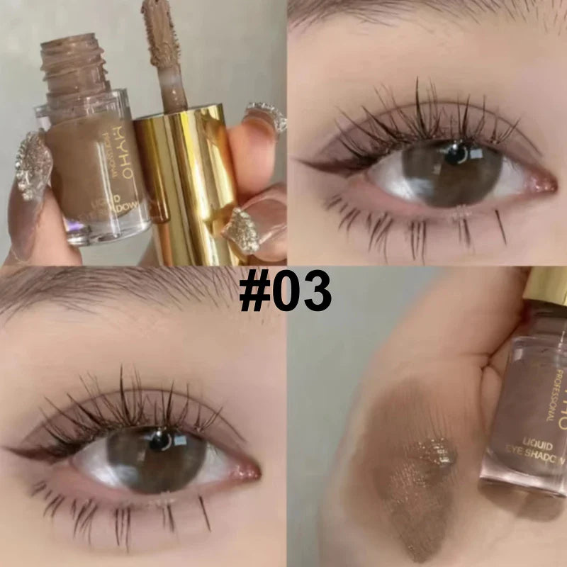 Liquid Eyeshadow Stick - Matte & Glitter for Contour & Eye Makeup,Blendable Creamy Texture,Long-Lasting Wear,Natural Eye Makeup - Image 16