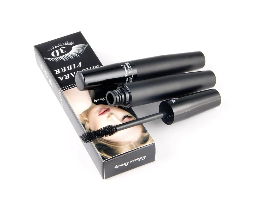 3D Lash Volumizing Mascara 2-Piece Set, Lengthening & Curling Effect, Waterproof Smudge-Proof for Dramatic Long Lashes, Black - Image 12
