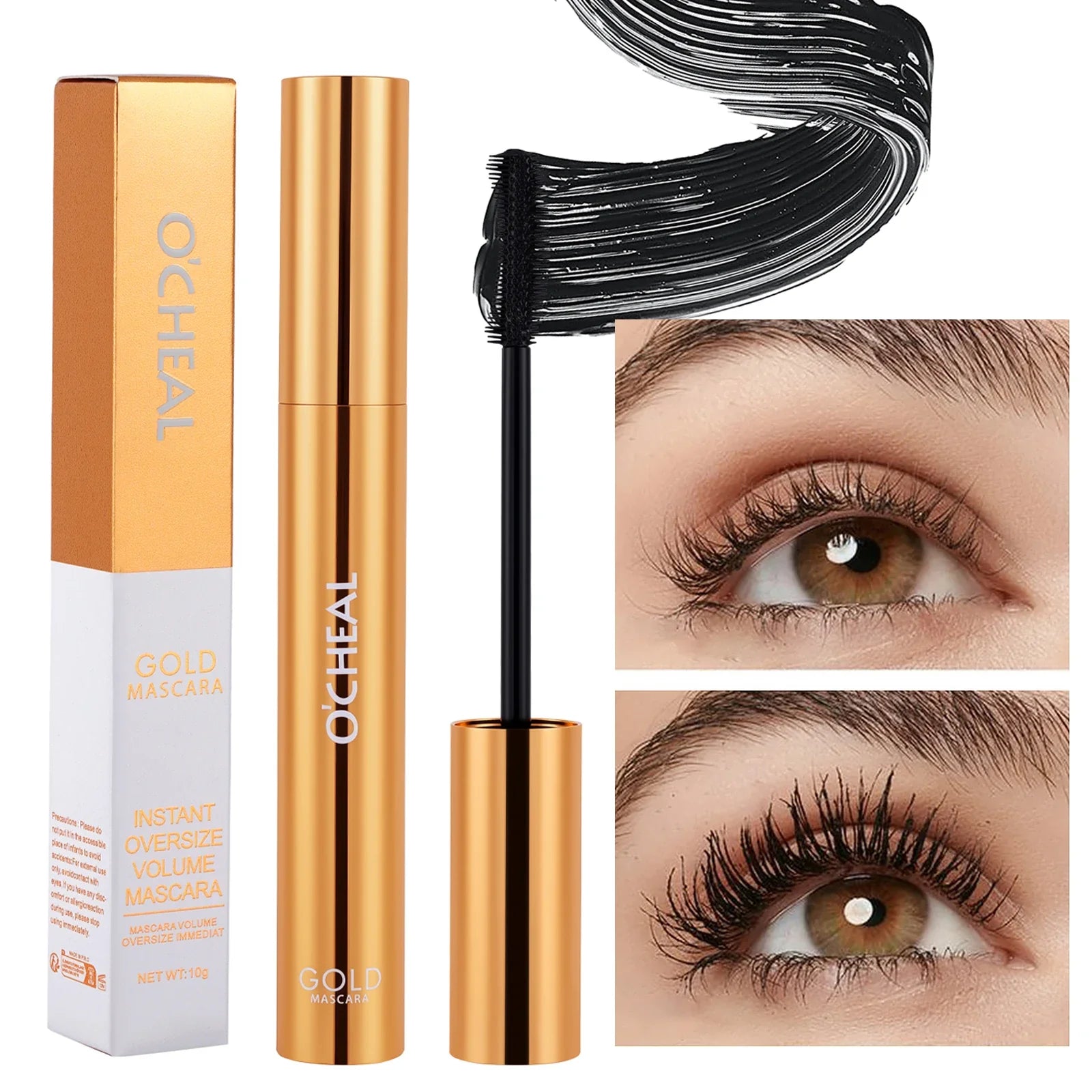 O‘cheal Mascara Black Lash Eyelash Brush 3D Silk Thick Curling Lengthening Eyes Lashes Beauty Makeup Cosmetics Extension Mascara - Image 42