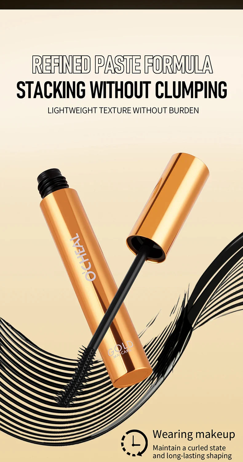 O‘cheal Mascara Black Lash Eyelash Brush 3D Silk Thick Curling Lengthening Eyes Lashes Beauty Makeup Cosmetics Extension Mascara - Image 10
