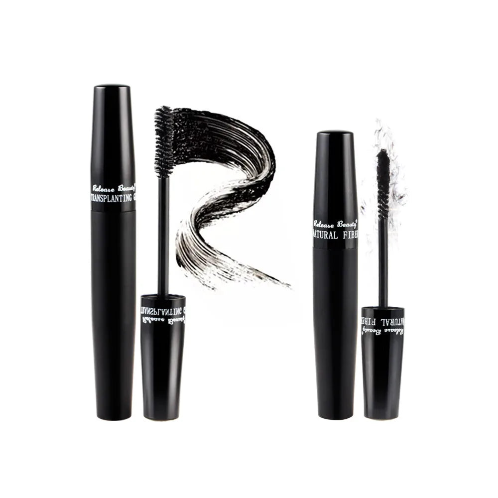 3D Lash Volumizing Mascara 2-Piece Set, Lengthening & Curling Effect, Waterproof Smudge-Proof for Dramatic Long Lashes, Black - Image 5