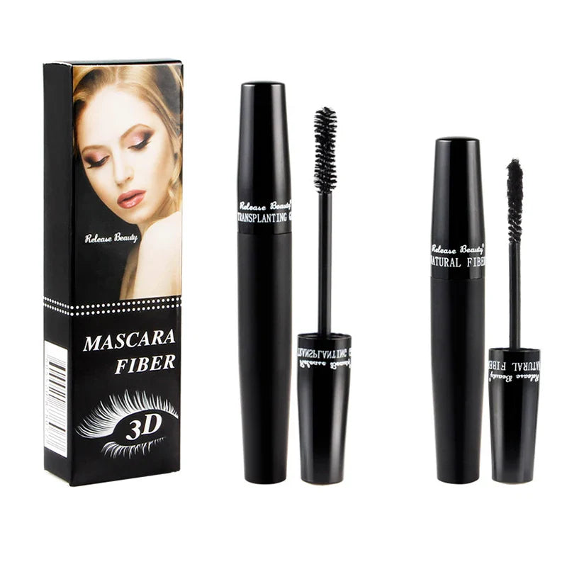 3D Lash Volumizing Mascara 2-Piece Set, Lengthening & Curling Effect, Waterproof Smudge-Proof for Dramatic Long Lashes, Black - Image 14