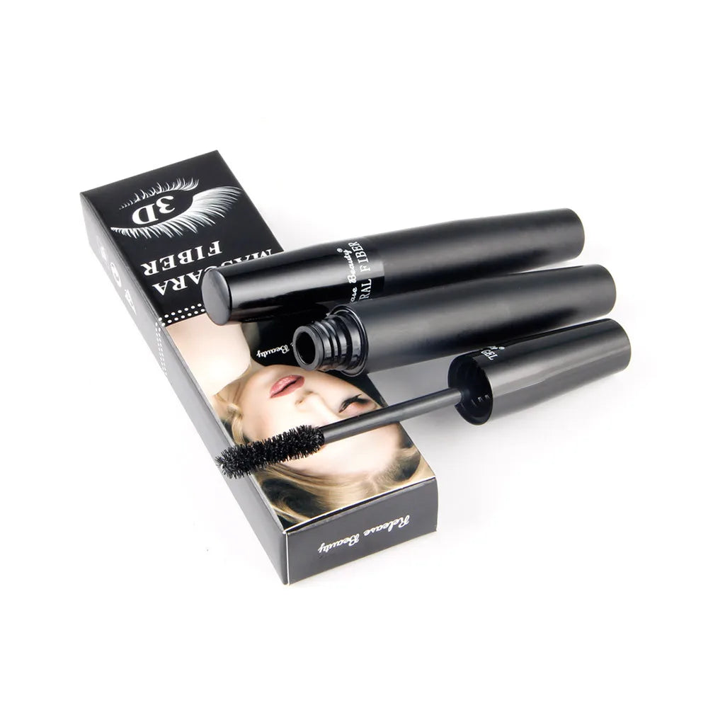 3D Lash Volumizing Mascara 2-Piece Set, Lengthening & Curling Effect, Waterproof Smudge-Proof for Dramatic Long Lashes, Black - Image 6
