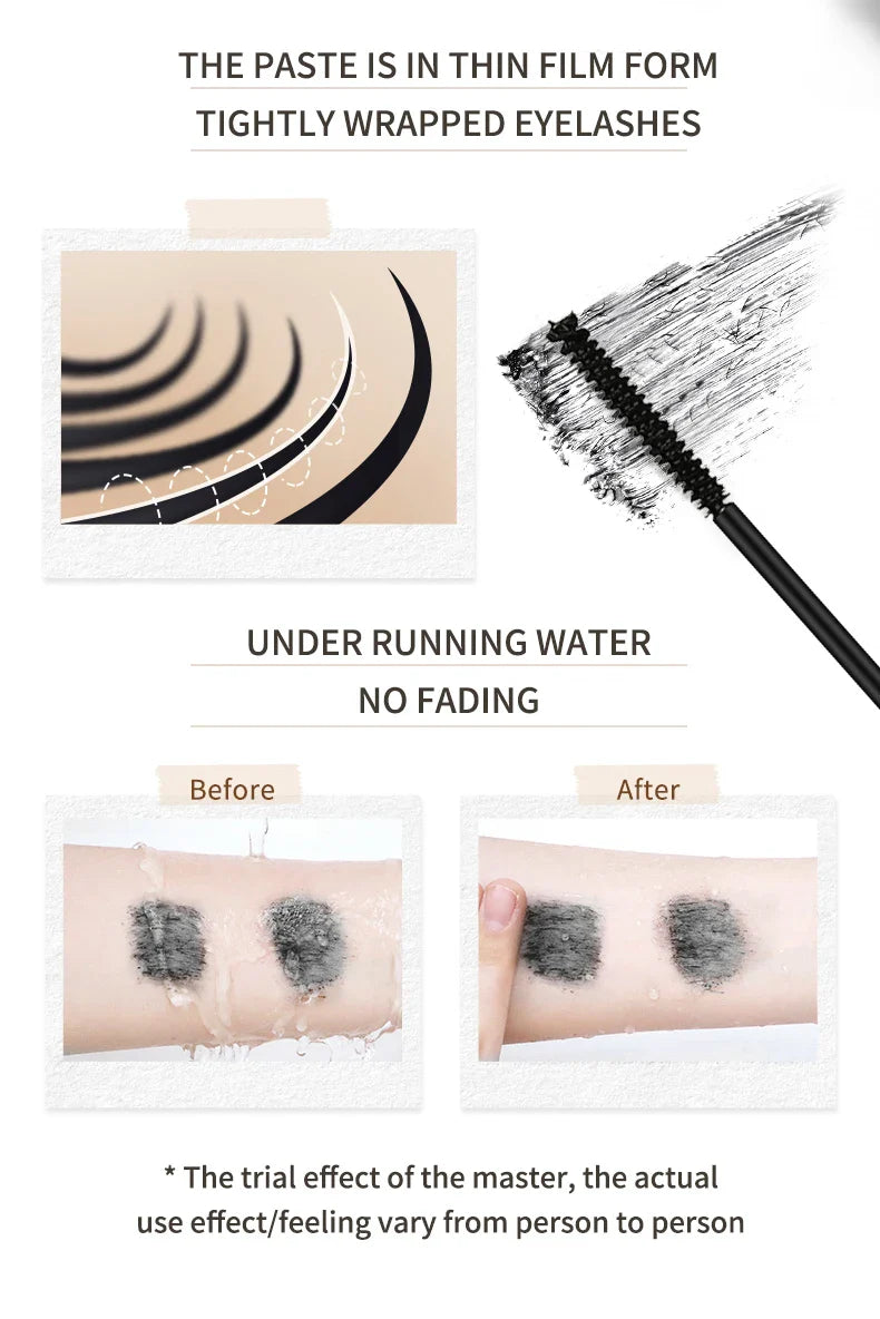 O‘cheal Mascara Black Lash Eyelash Brush 3D Silk Thick Curling Lengthening Eyes Lashes Beauty Makeup Cosmetics Extension Mascara - Image 24
